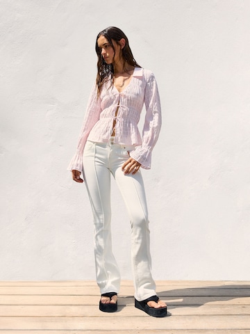 Bershka Blouse in Pink