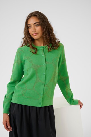 CULTURE Cardigan 'CUhearty' i grøn