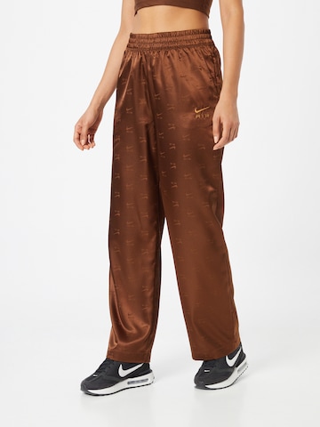 Nike Sportswear Spodnie w kolorze brązowy: przód