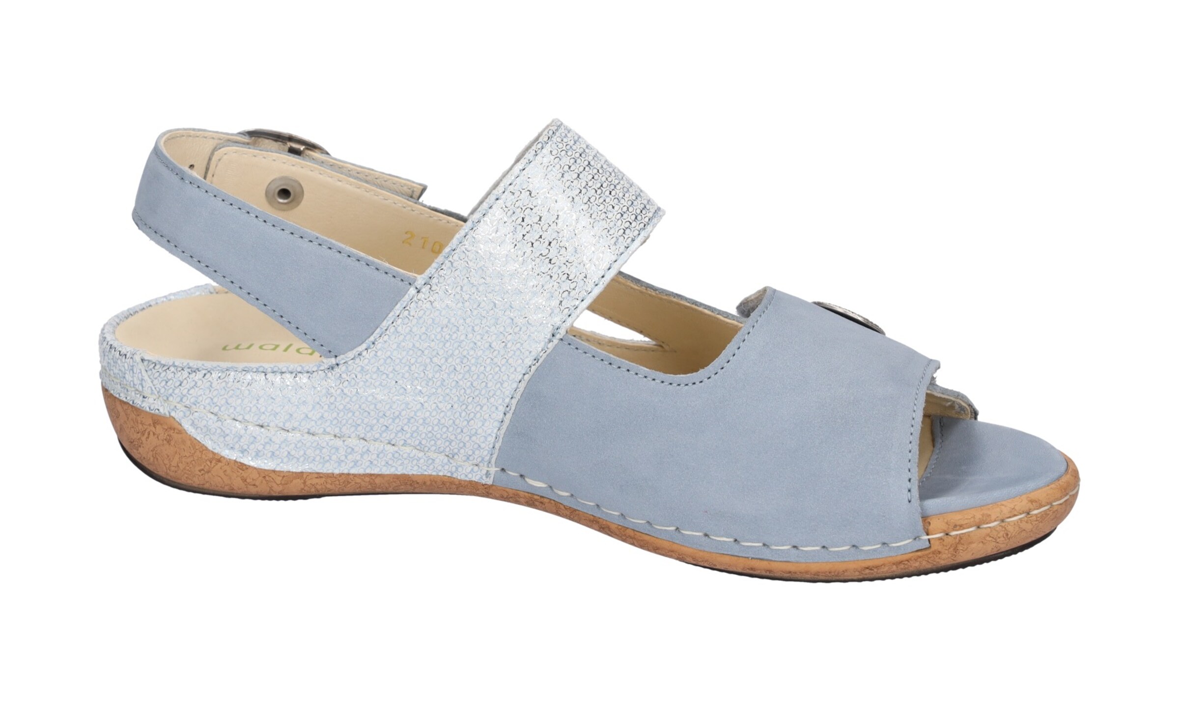 WALDLÄUFER Sandale in Blau