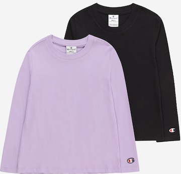 Champion Authentic Athletic Apparel Bluser & t-shirts i lilla: forside