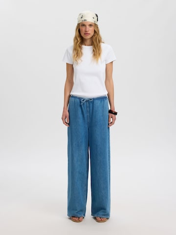 T-shirt SELECTED en blanc