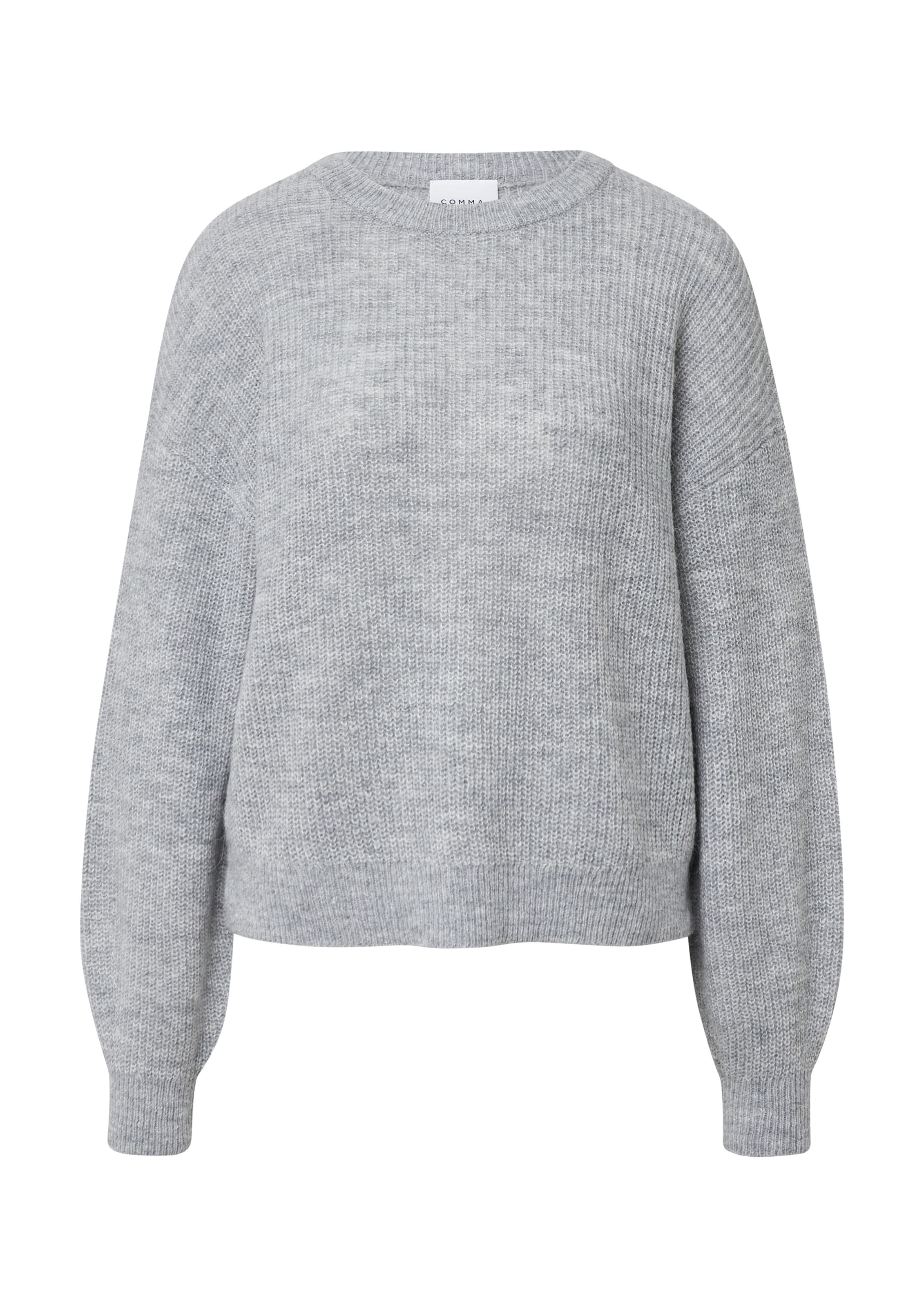 COMMA Pullover in Grau: Vorderseite