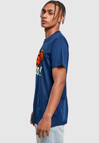 T-Shirt 'Halloween Pumpkins' ABSOLUTE CULT en bleu
