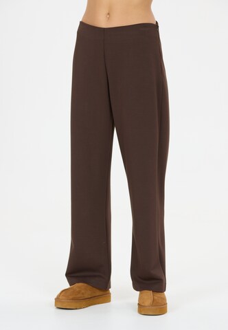 Athlecia Regular Sports trousers 'Franye' in Brown: front