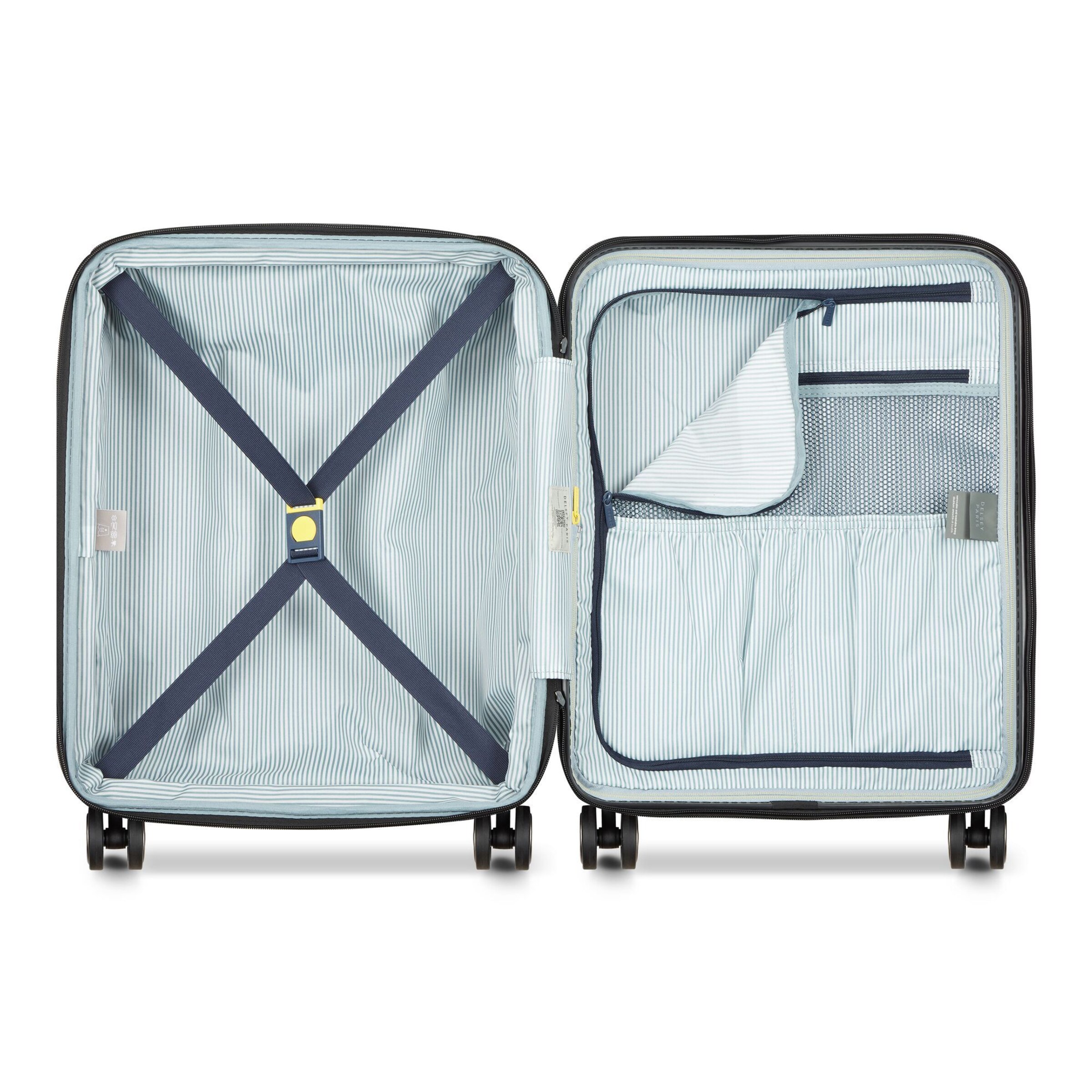 Delsey Paris Trolley 'Longitude ' in Blauw