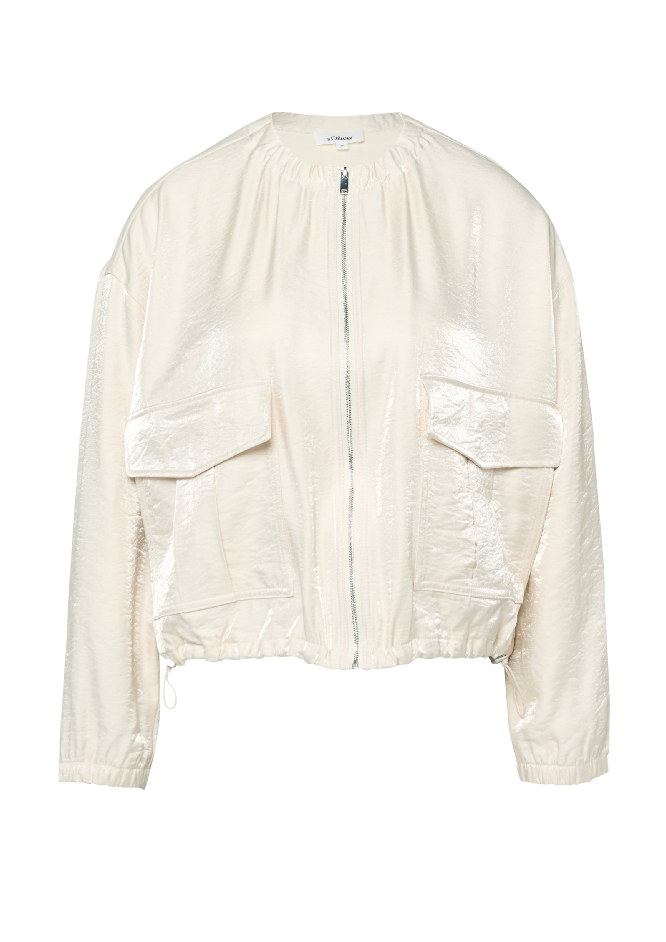 s.Oliver Tussenjas in Beige: voorkant