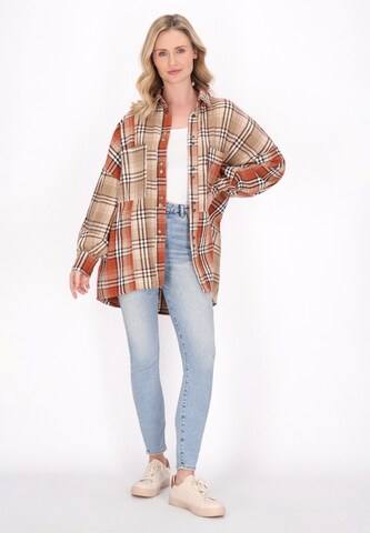 Veste mi-saison usha BLUE LABEL en marron