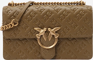 žalia PINKO Rankinė su ilgu dirželiu 'Love': priekis