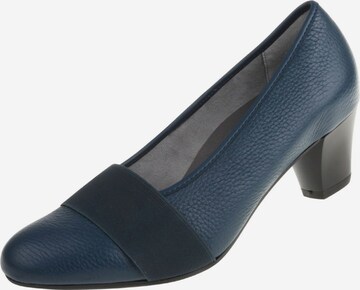 Natural Feet Pumps 'Janine' in Blauw: voorkant