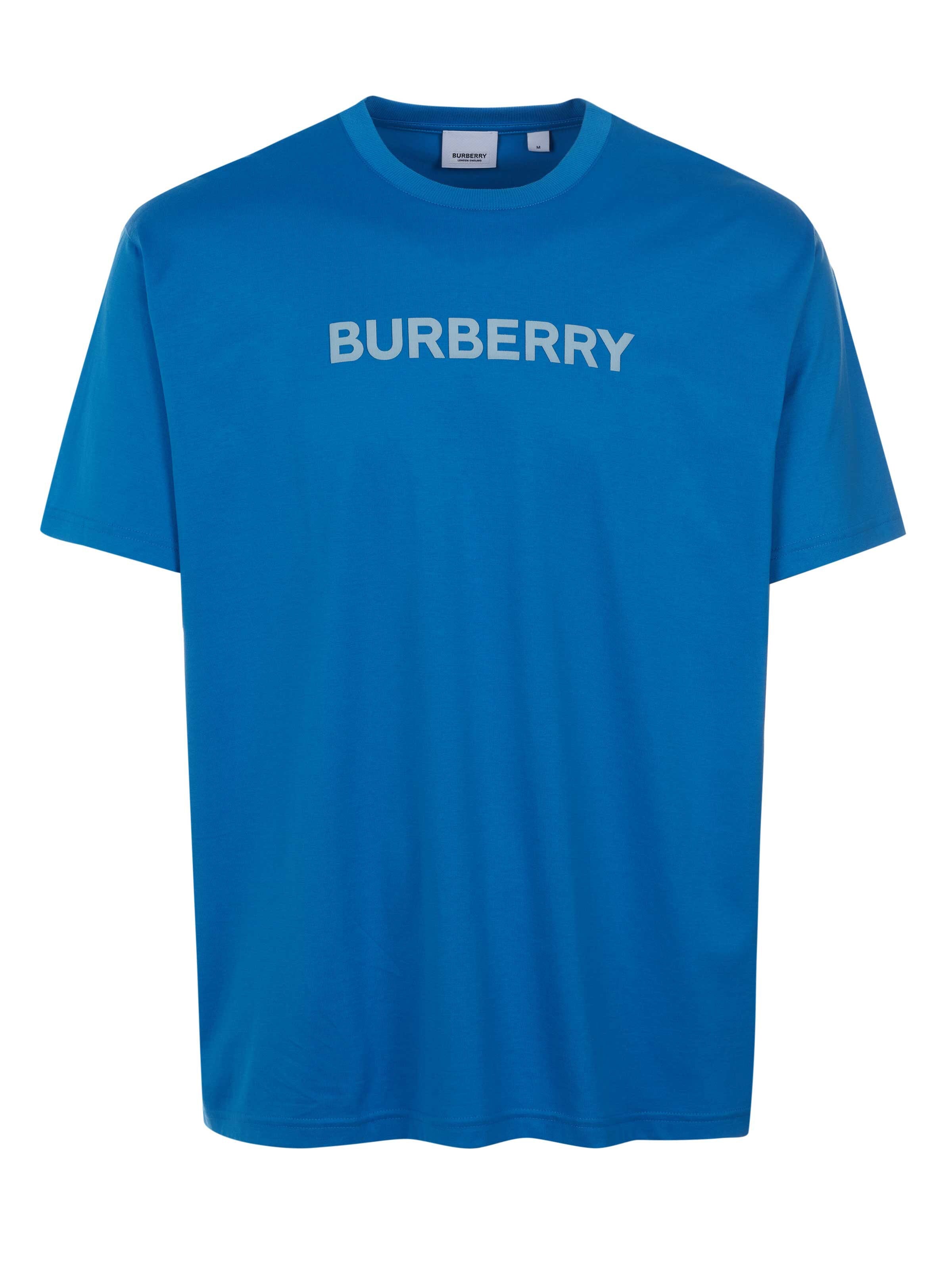 BURBERRY Sweatshirt 'Burberry HARRISTON T-Shirt blau' in Blue: front