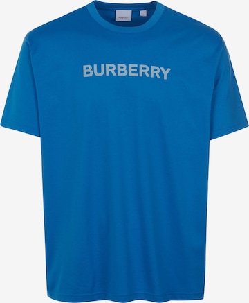 Felpa 'Burberry HARRISTON T-Shirt blau' di BURBERRY in blu: frontale