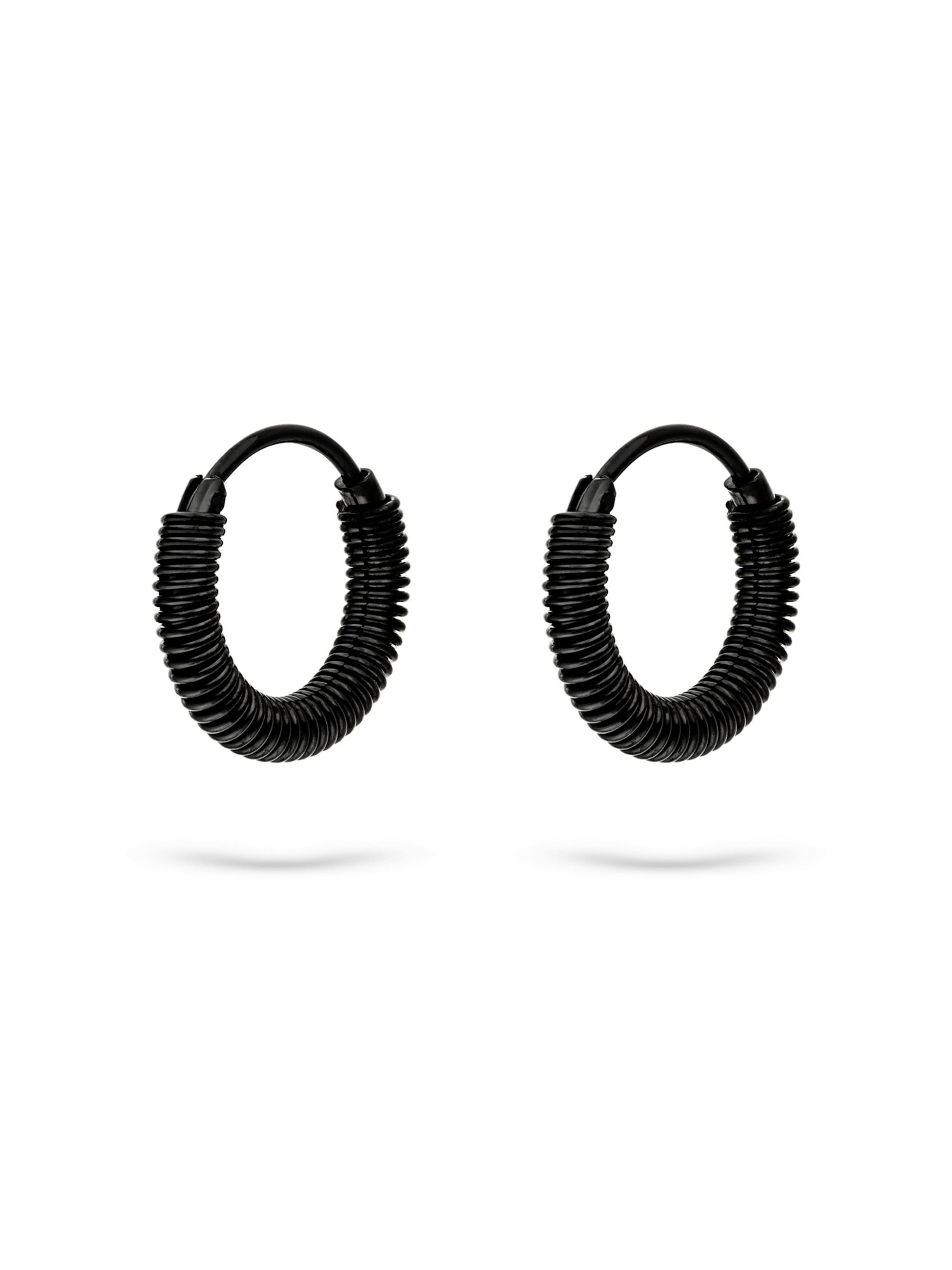 Liebeskind Berlin Oorbellen 'Twist' in Zwart