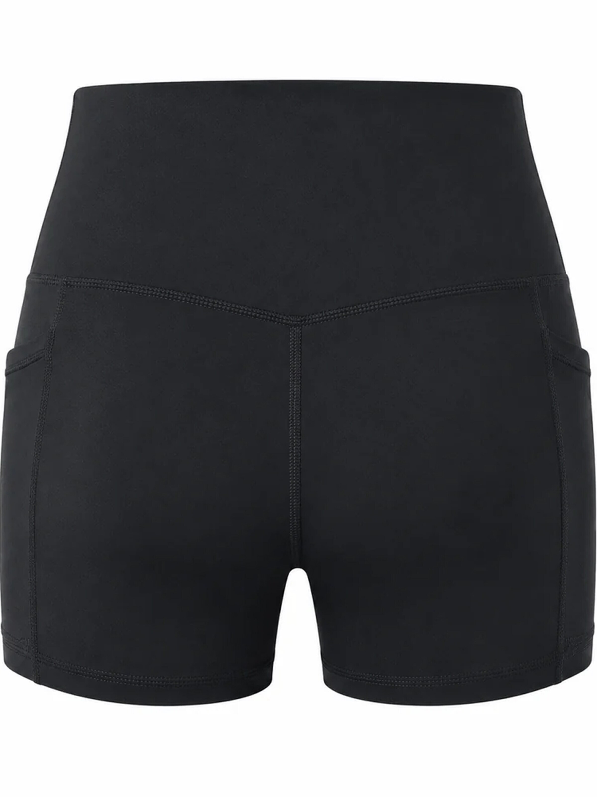 Shapetape Slimfit Leggings 'High Waist Fitness Short met Telefoonzak' in Zwart