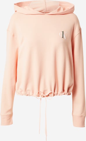 Calvin Klein Underwear Mikina – oranžová: přední strana