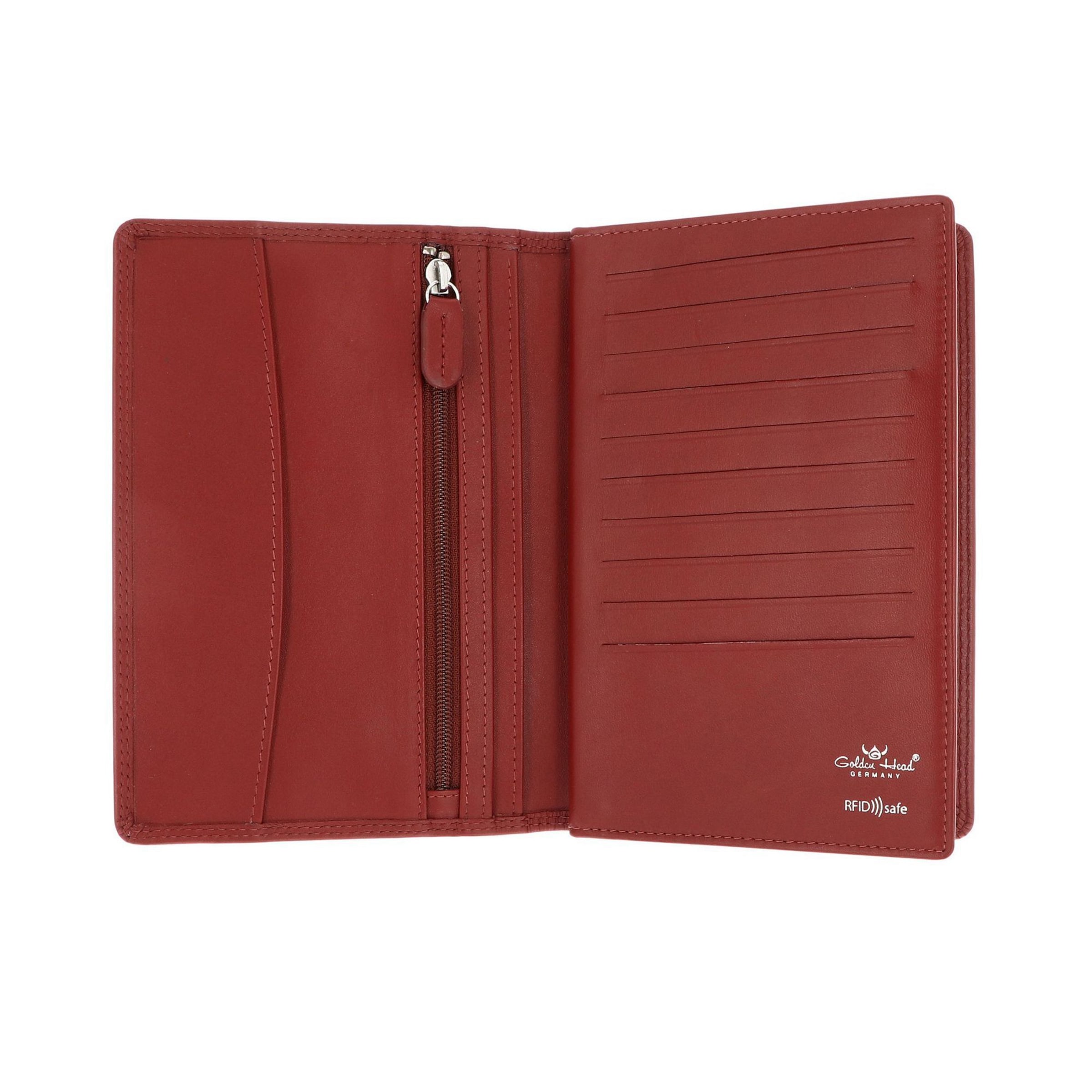 Porte-monnaies GOLDEN HEAD en rouge
