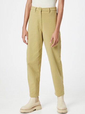 TOM TAILOR Regular Chino Pants in Green: front