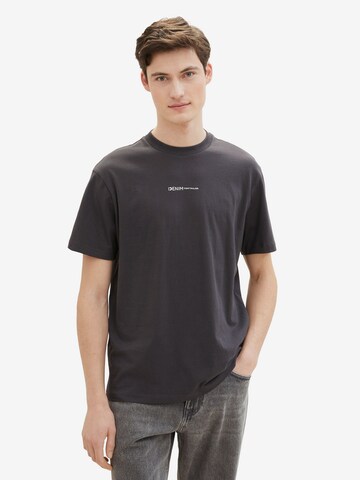 TOM TAILOR DENIM T-Shirt in Grau