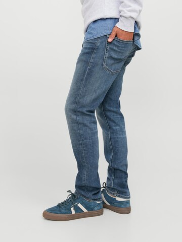 JACK & JONES Slimfit Jeans 'Glenn Ward' i blå