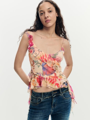 Desigual Topp, värv segavärvid: eest vaates