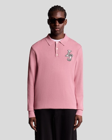 Pull-over Lyle & Scott en rose : devant
