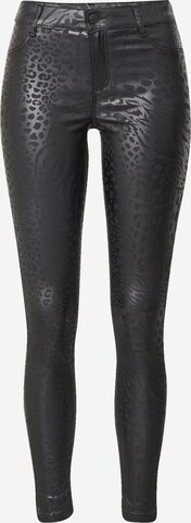 Dorothy Perkins Skinny Jeans 'Frankie' in Black: front