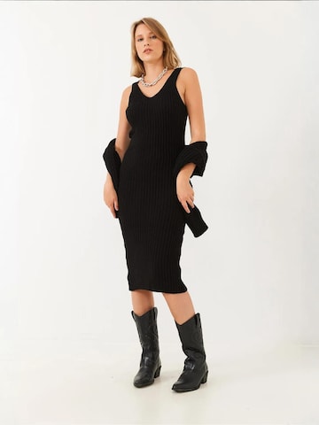 Abito in maglia di Bianco Lucci in nero