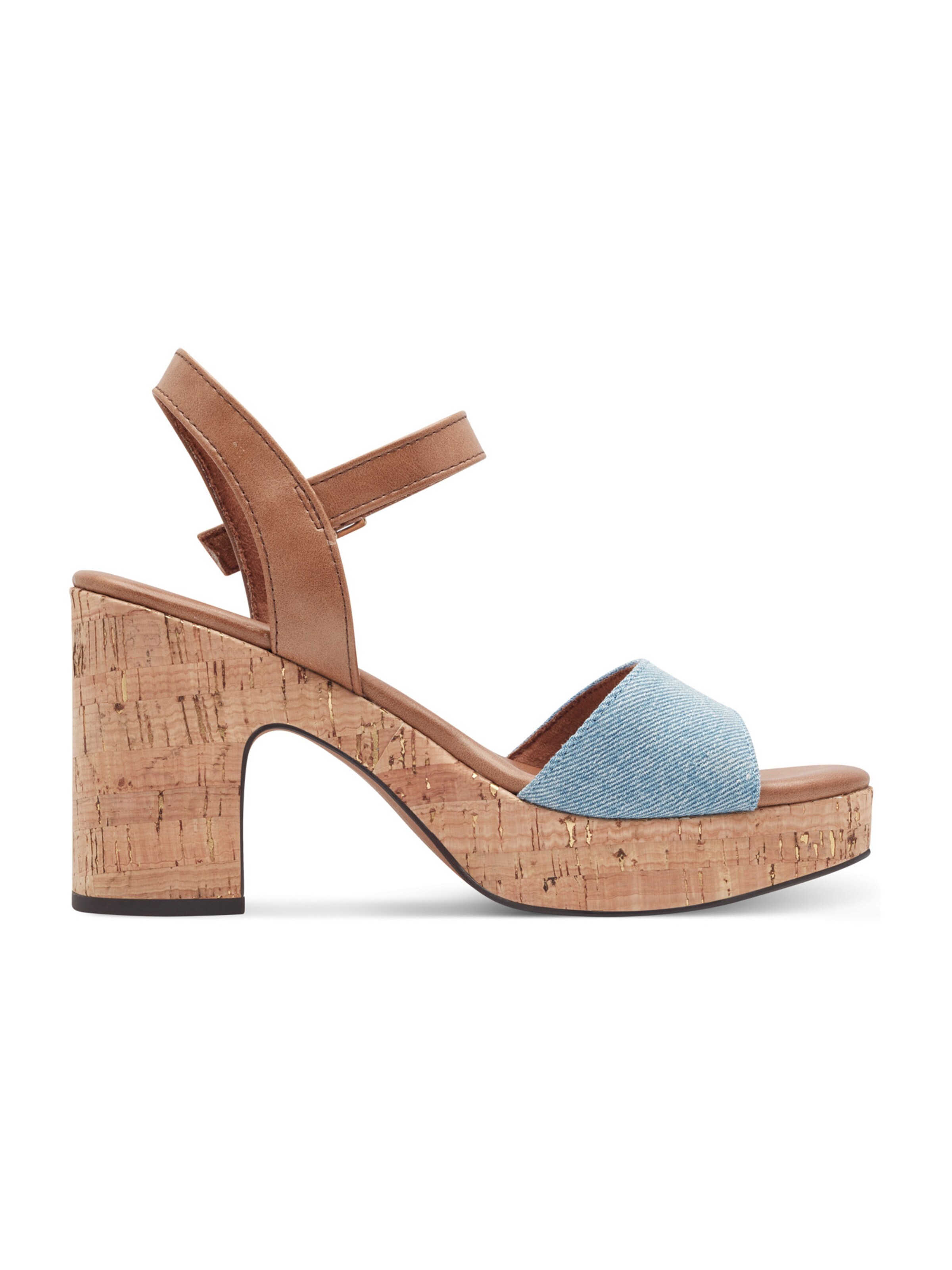 MARCO TOZZI Sandály – modrá