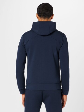 Hackett London Sweatjakke 'TRAVEL' i blå