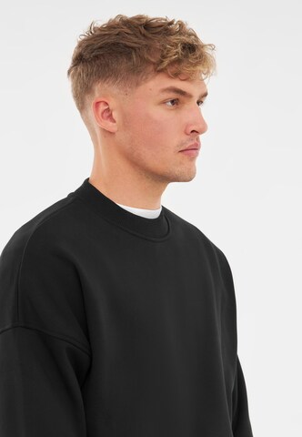 Johnny Urban - Sweatshirt 'Carter Oversized' em preto