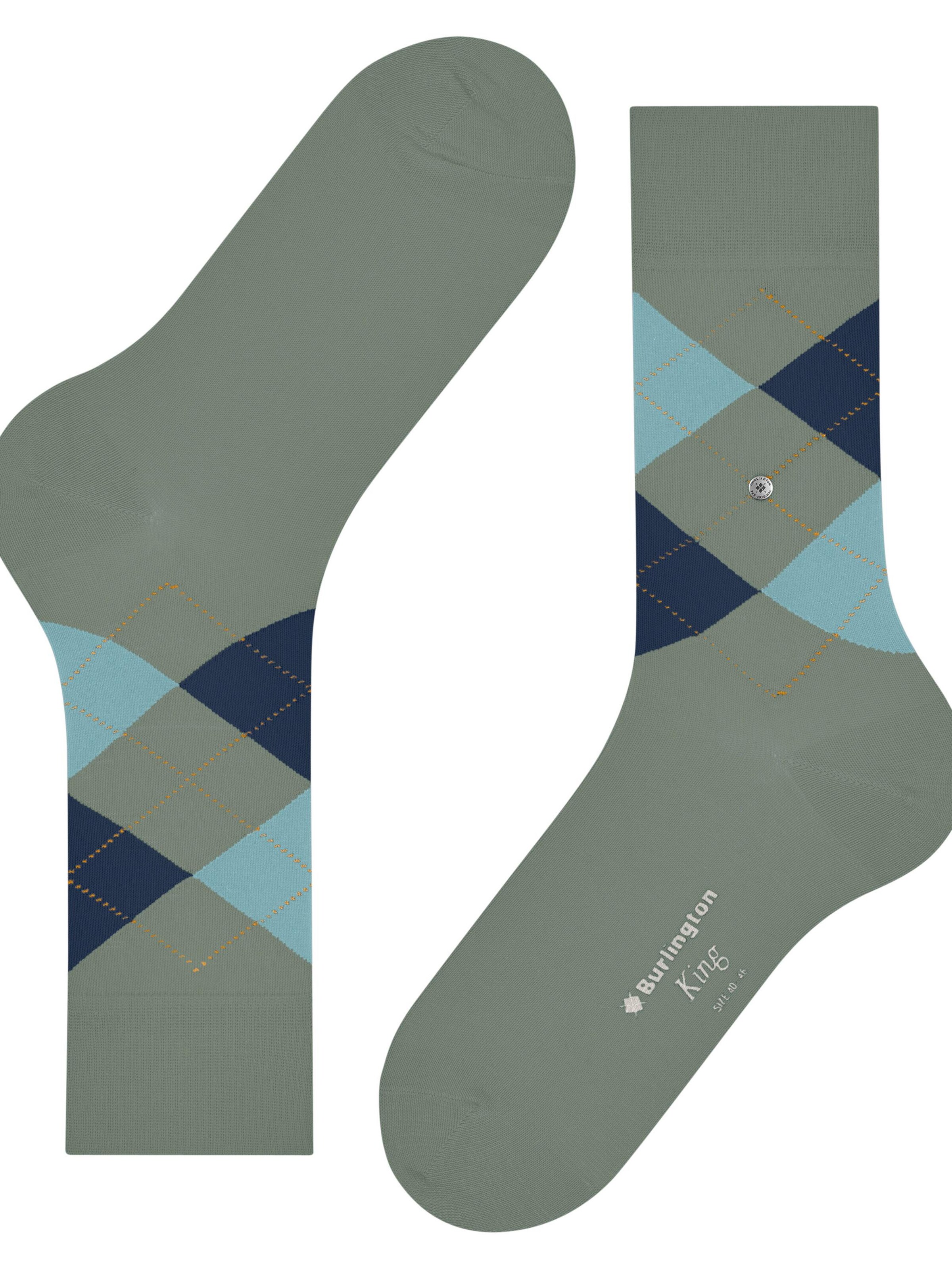 BURLINGTON Socks 'King' in Green