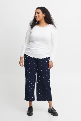 Fransa Loosefit Broek in Blauw