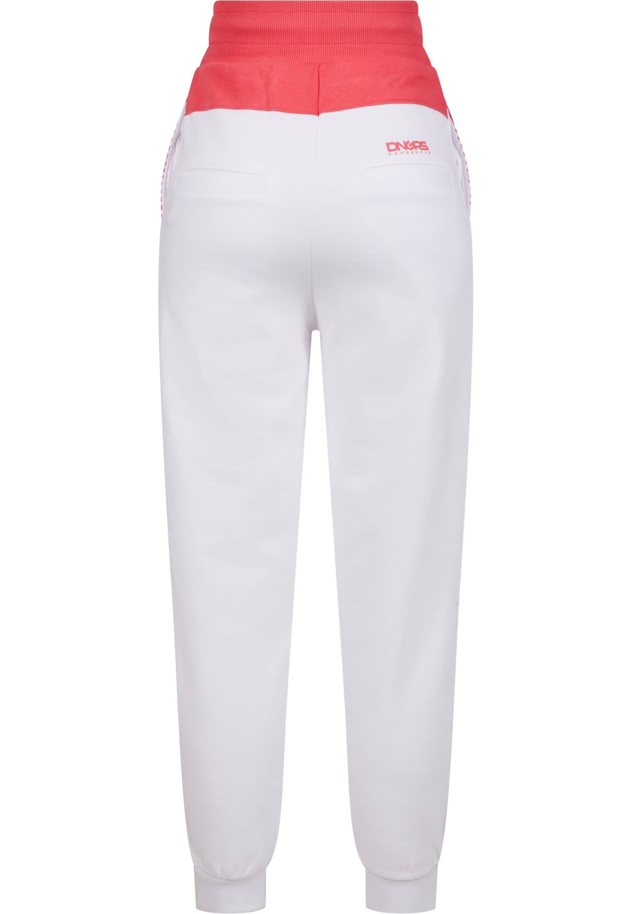 Tapered Pantaloni 'Fawn' di Dangerous DNGRS in bianco