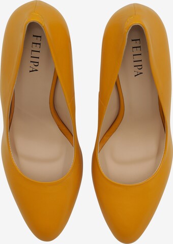 FELIPA - Zapatos con plataforma en naranja