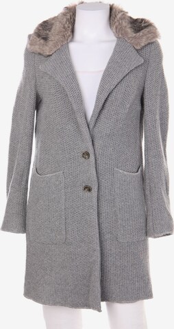 White Label Strickjacke M in Grau: predná strana