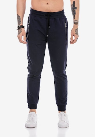 Redbridge Regular Broek 'Blackburn' in Blauw: voorkant