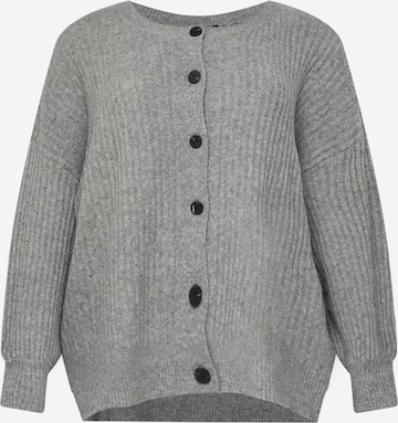 Zizzi Strickjacke in Grau: predná strana