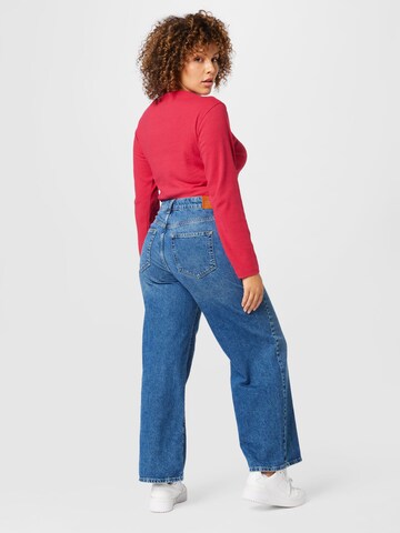 ONLY Curve Wide Leg Jeans 'HOPE' in Blau