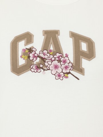 Gap Petite - Camiseta en blanco