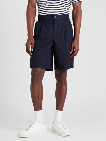 regular Pantaloni con pieghe 'Benn' di NORSE PROJECTS in blu: frontale