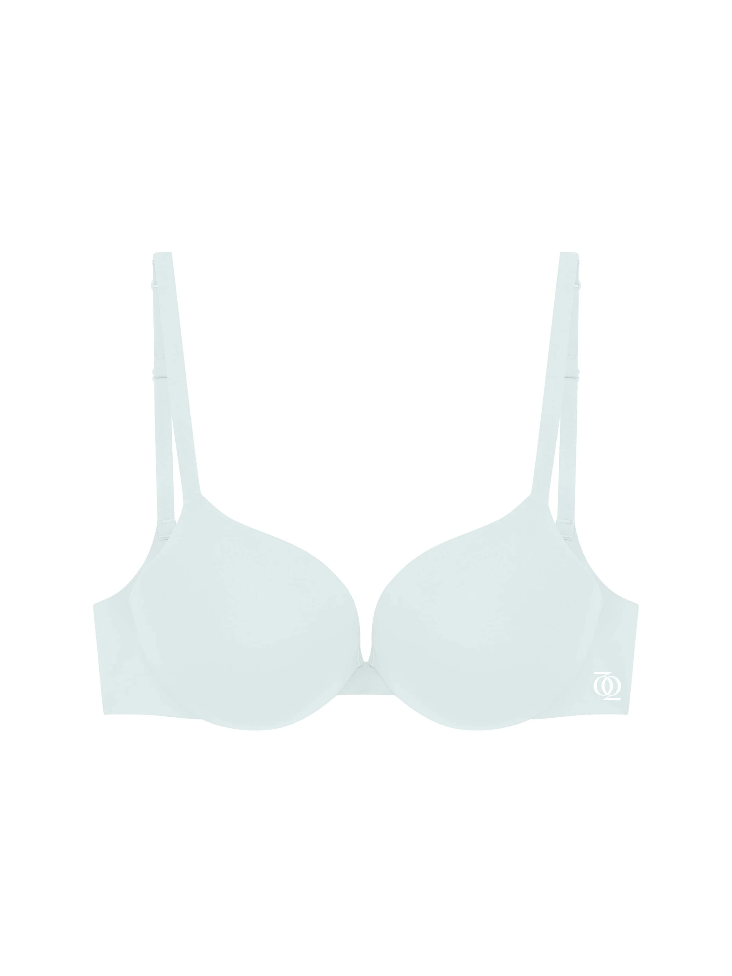 GOD SAVE QUEENS Push-up BH 'Second Skin Ultimate Push-Up Bra' in Blauw: voorkant