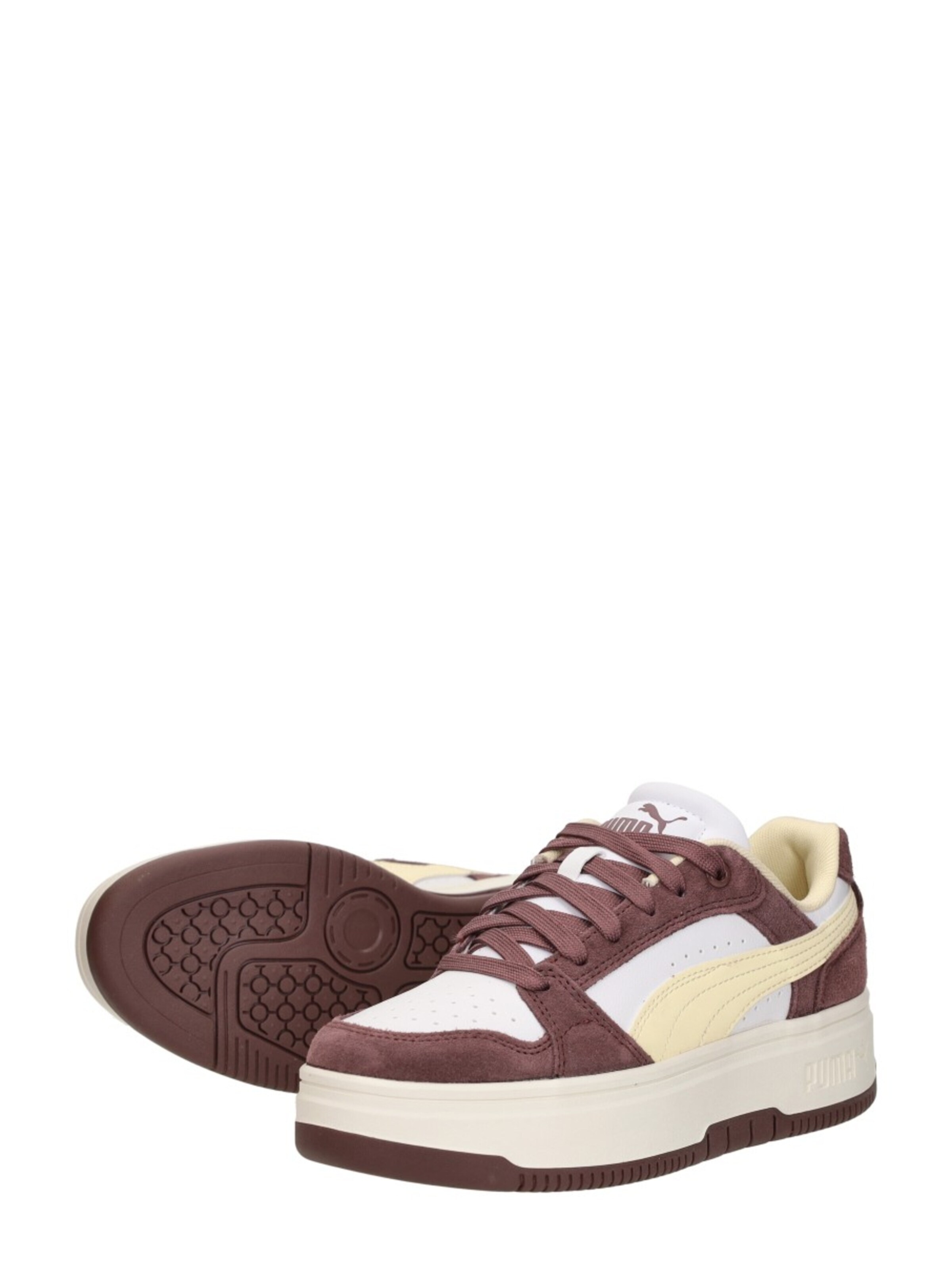 Baskets basses 'Rebound' PUMA en rouge