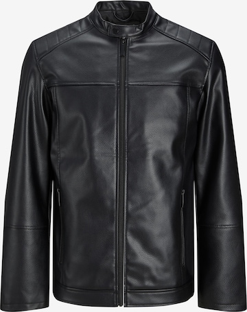 JACK & JONES - Chaqueta de entretiempo 'Woody' en negro: frente