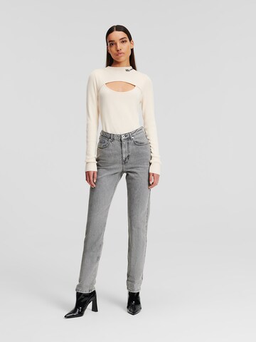 KARL LAGERFELD JEANS Tapered Jeans in Grey