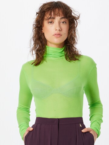 AMERICAN VINTAGE - Pullover 'MASSACHUSETTS' em verde: frente