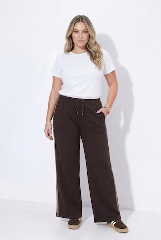 Ulla Popken Regular Pants in Brown