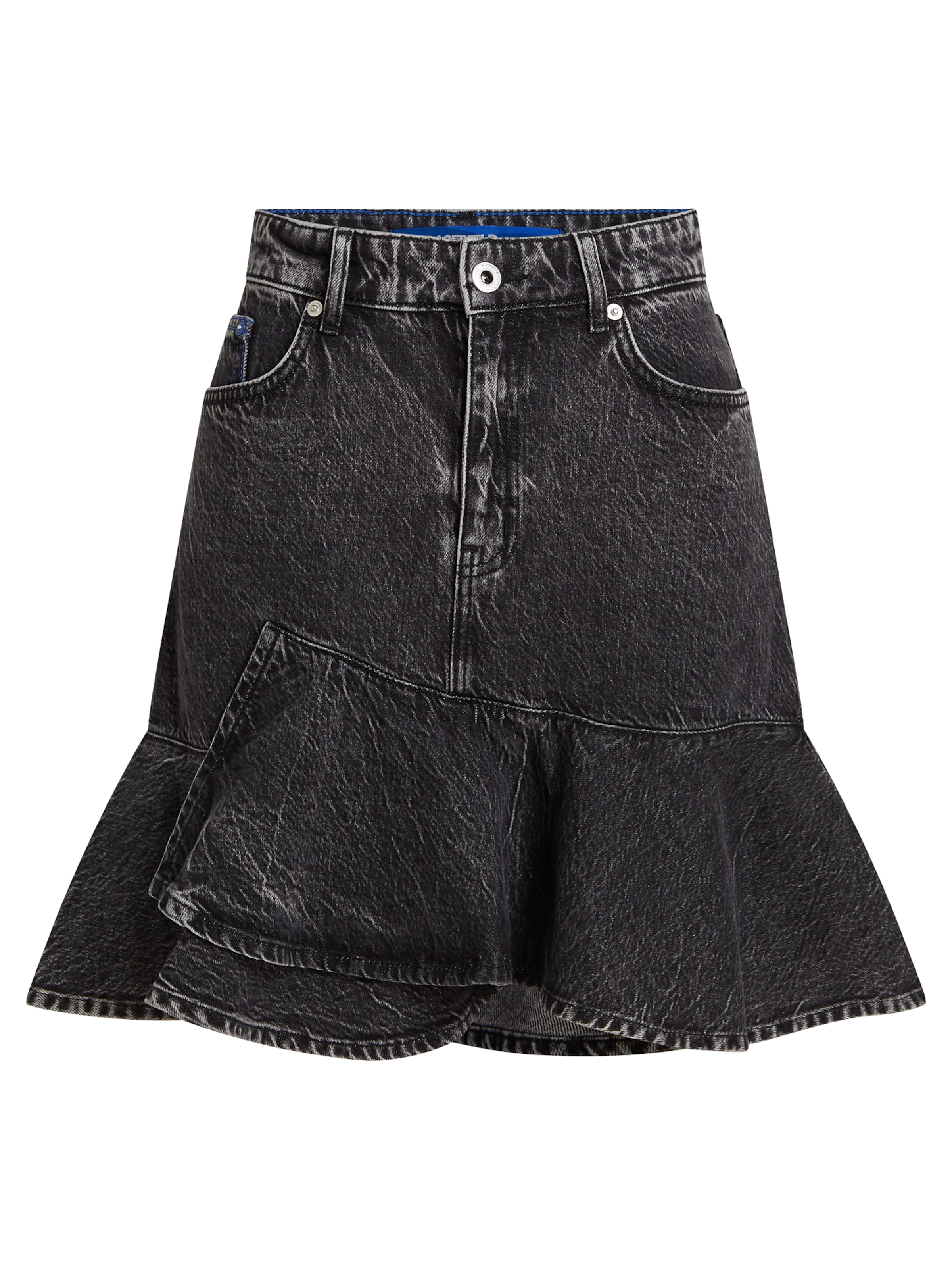 KARL LAGERFELD JEANS Sukně – šedá: přední strana