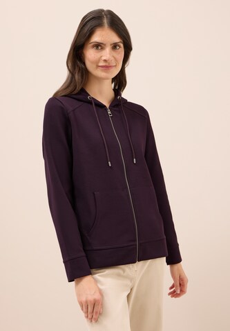 CECIL Zip-Up Hoodie in Purple