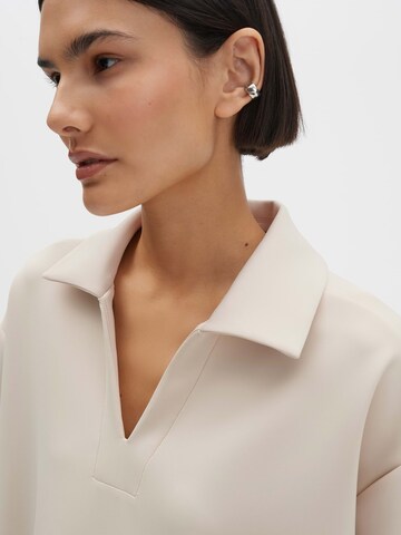 Bluză de molton 'Uvana' de la Someday pe bej