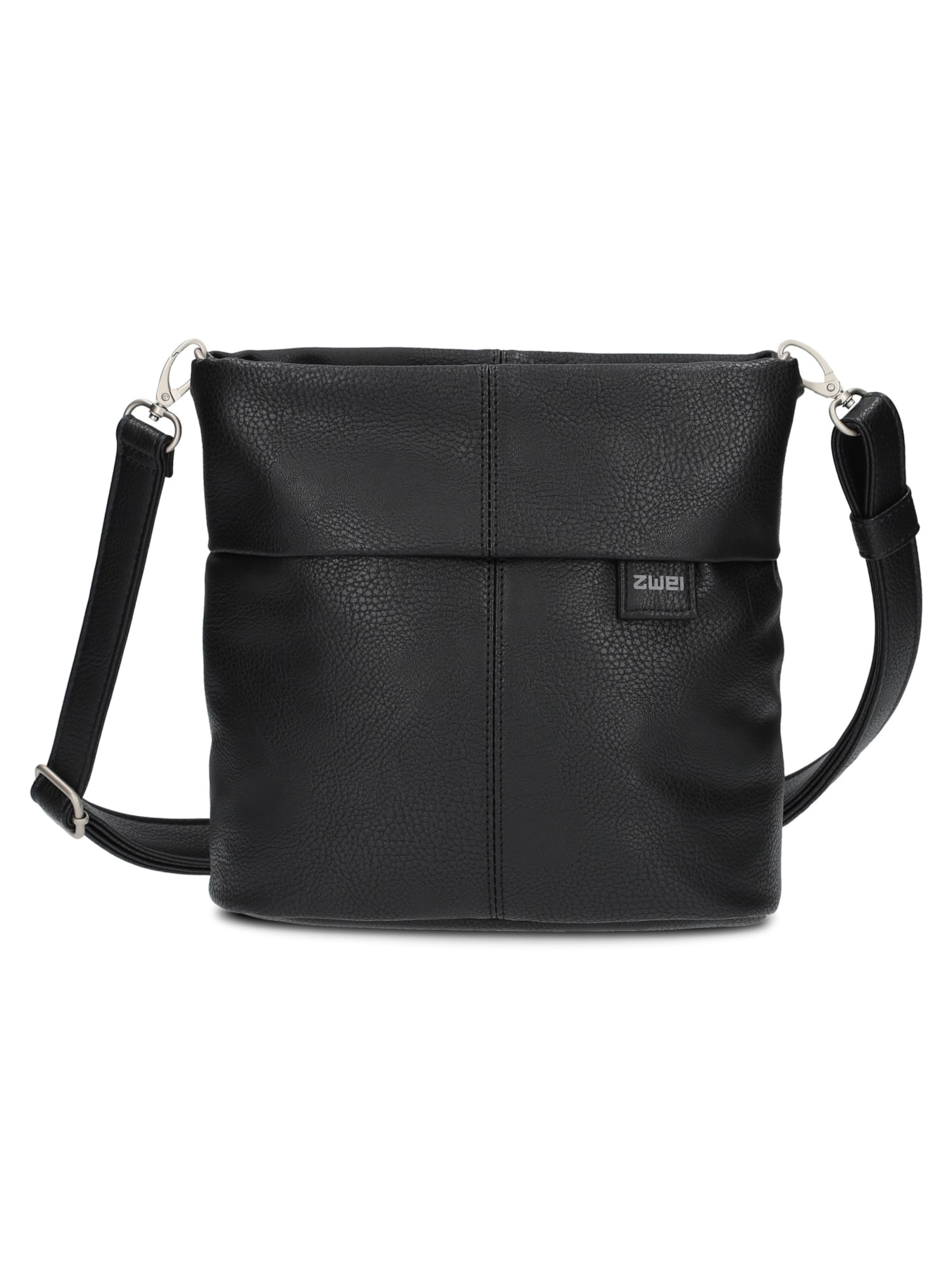 ZWEI Crossbody Bag 'MADEMOISELLE.M M8' in Black: front